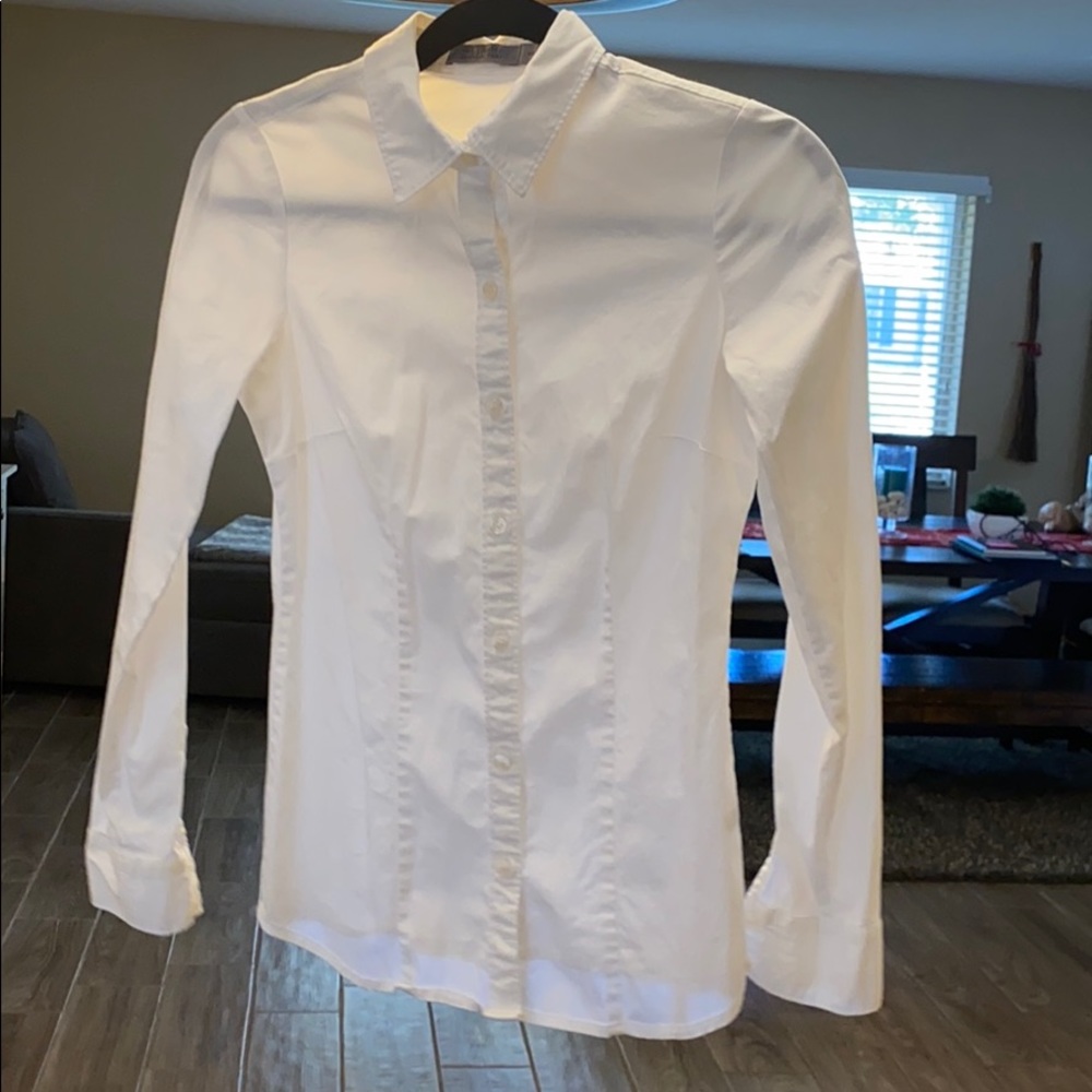 Classic White Button Up